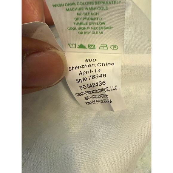 Lilly Pulitzer Trudy Go Go Green Northeast Hahbah Lace Trim Shift Dress Size 10 - Picture 5 of 8